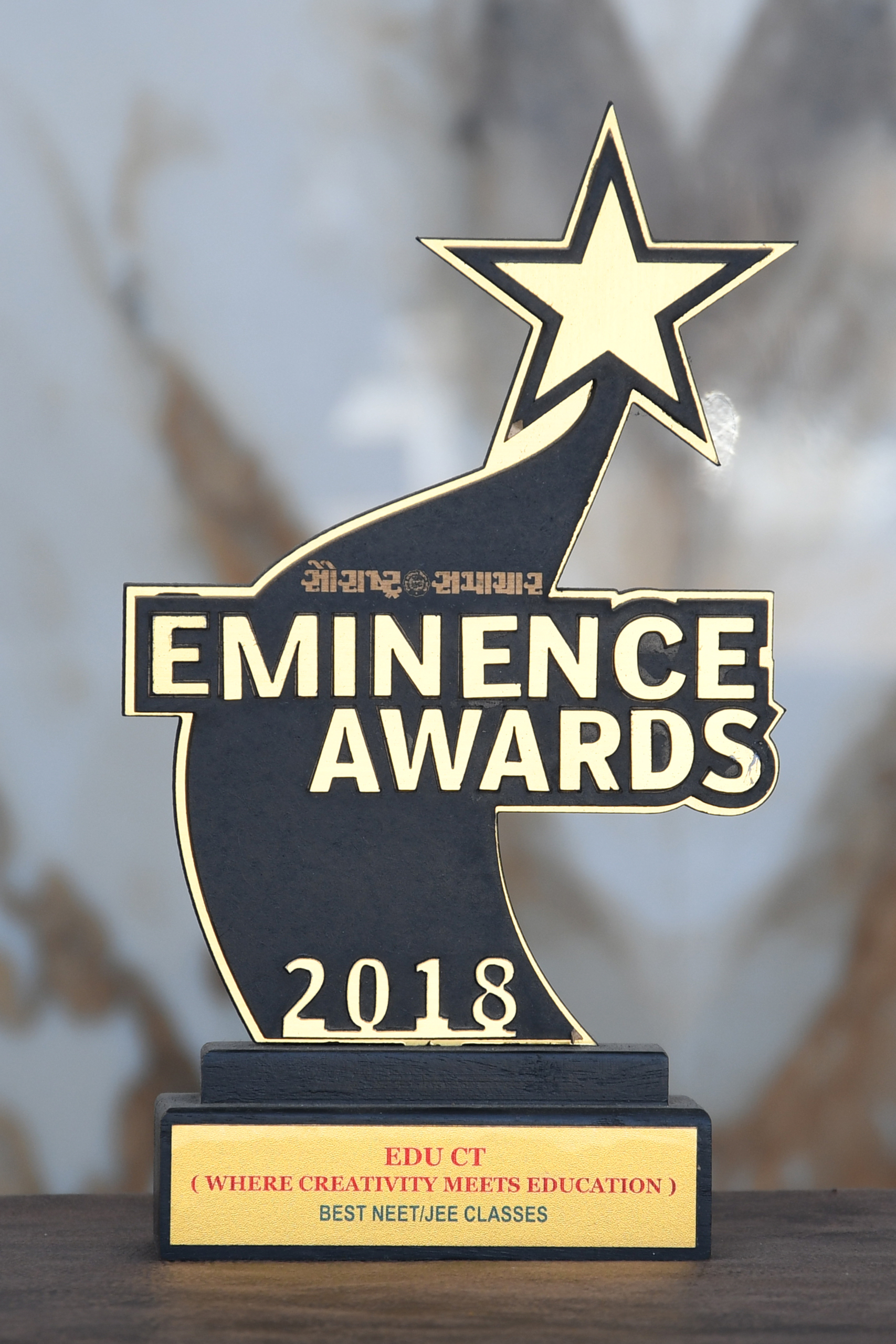 Samatva Awarded as Eminence Awards in 2018 by Saurastra Samachar